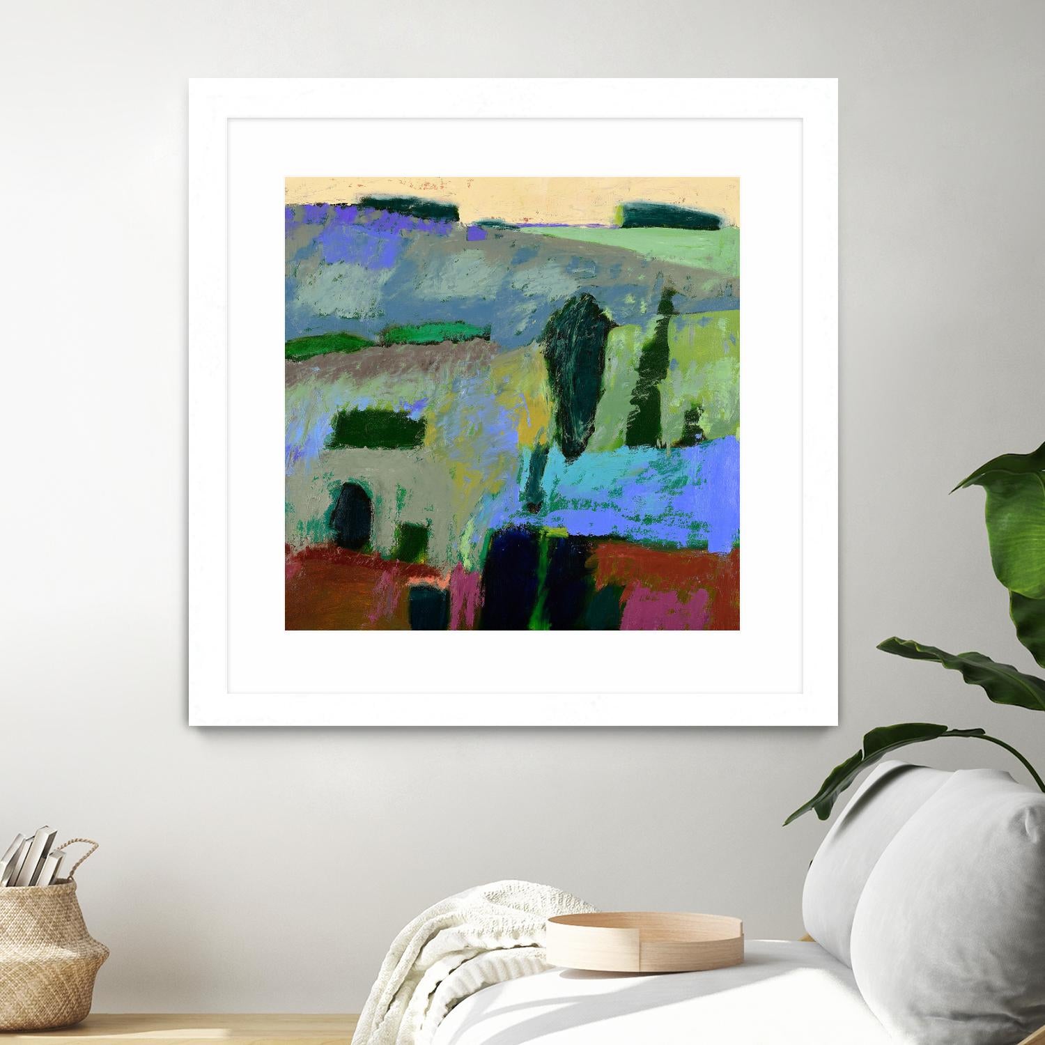 From What I Heard by Jane Schmidt on GIANT ART - multicolor contemporary; landscapes