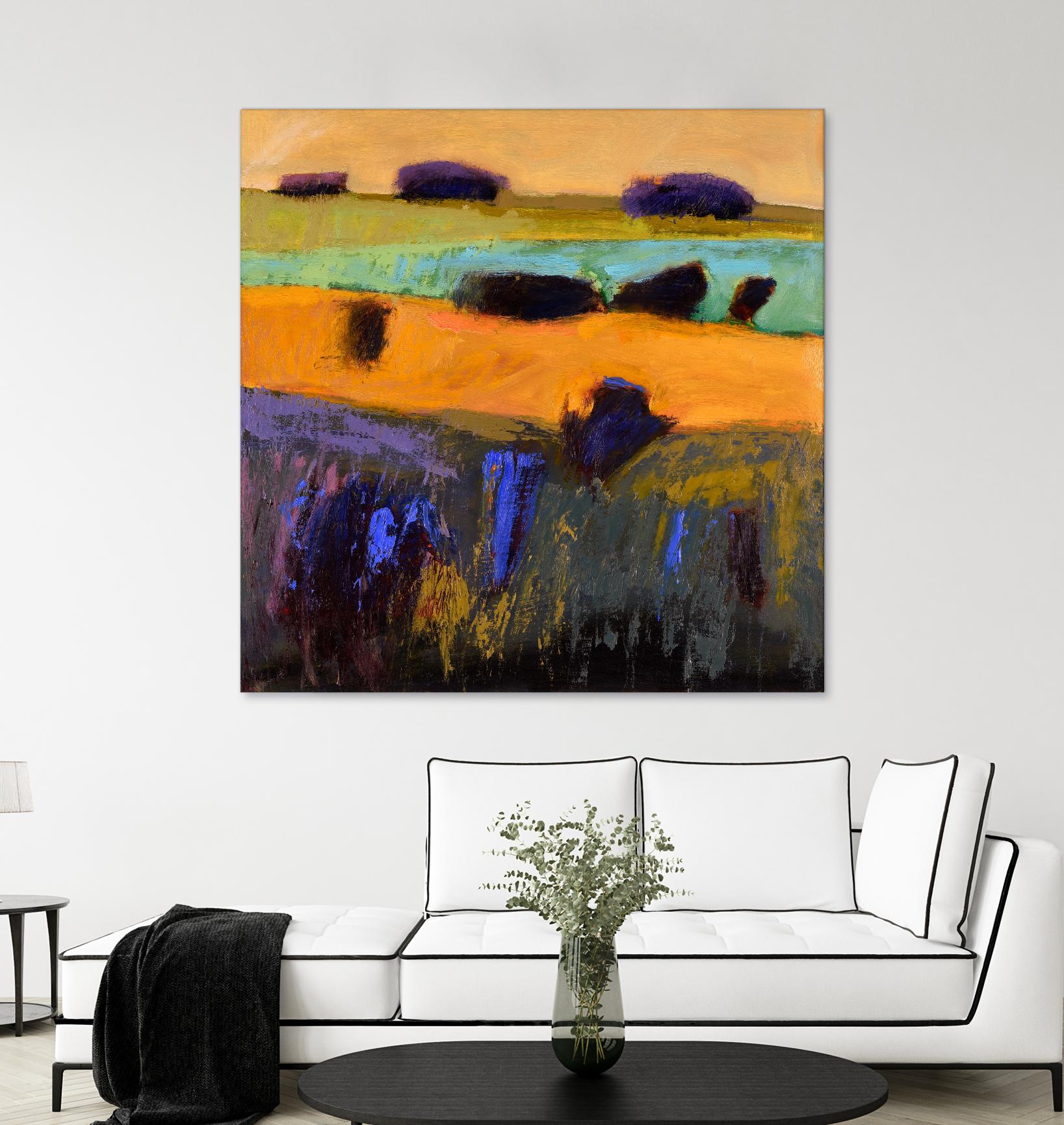 From What I Imagined by Jane Schmidt on GIANT ART - multicolor contemporary; landscapes