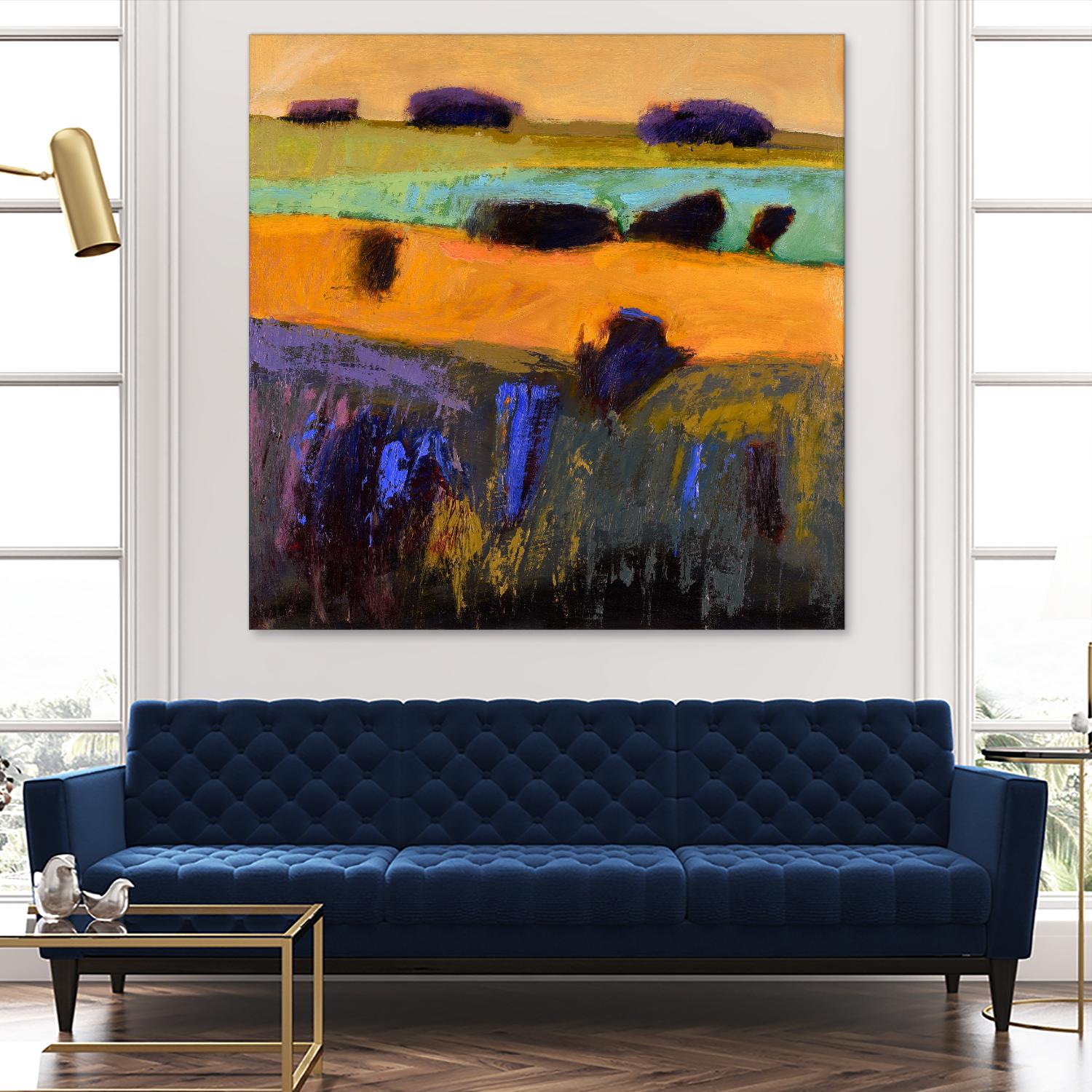 From What I Imagined by Jane Schmidt on GIANT ART - multicolor contemporary; landscapes
