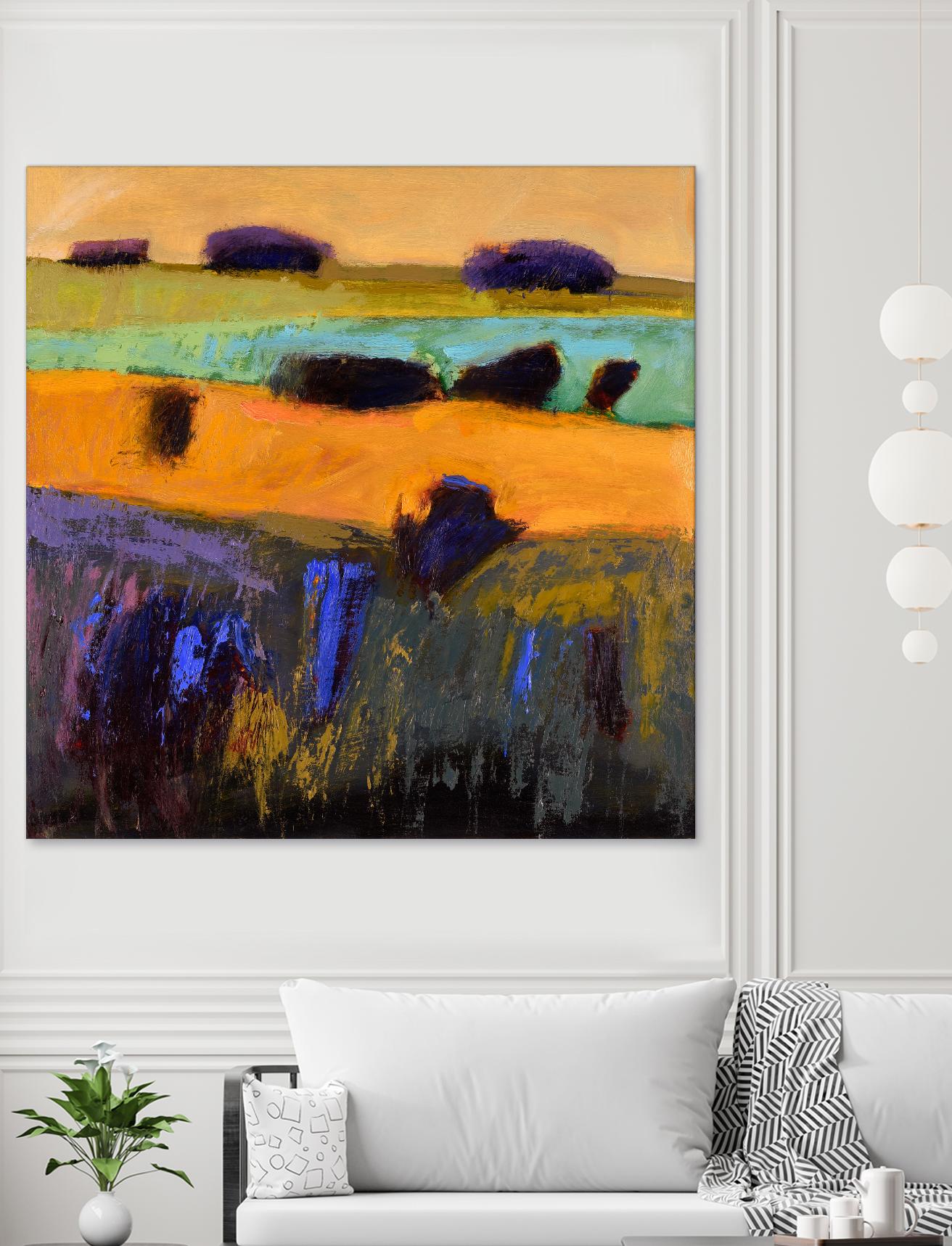 From What I Imagined by Jane Schmidt on GIANT ART - multicolor contemporary; landscapes