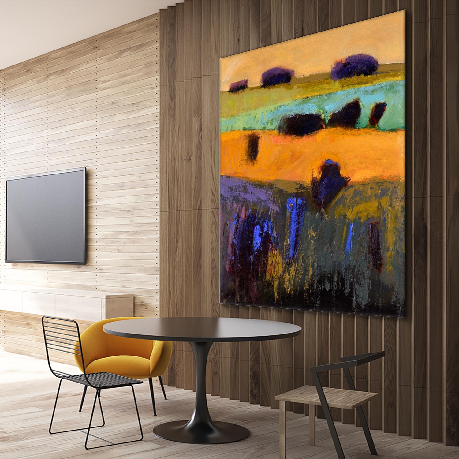 From What I Imagined by Jane Schmidt on GIANT ART - multicolor contemporary; landscapes