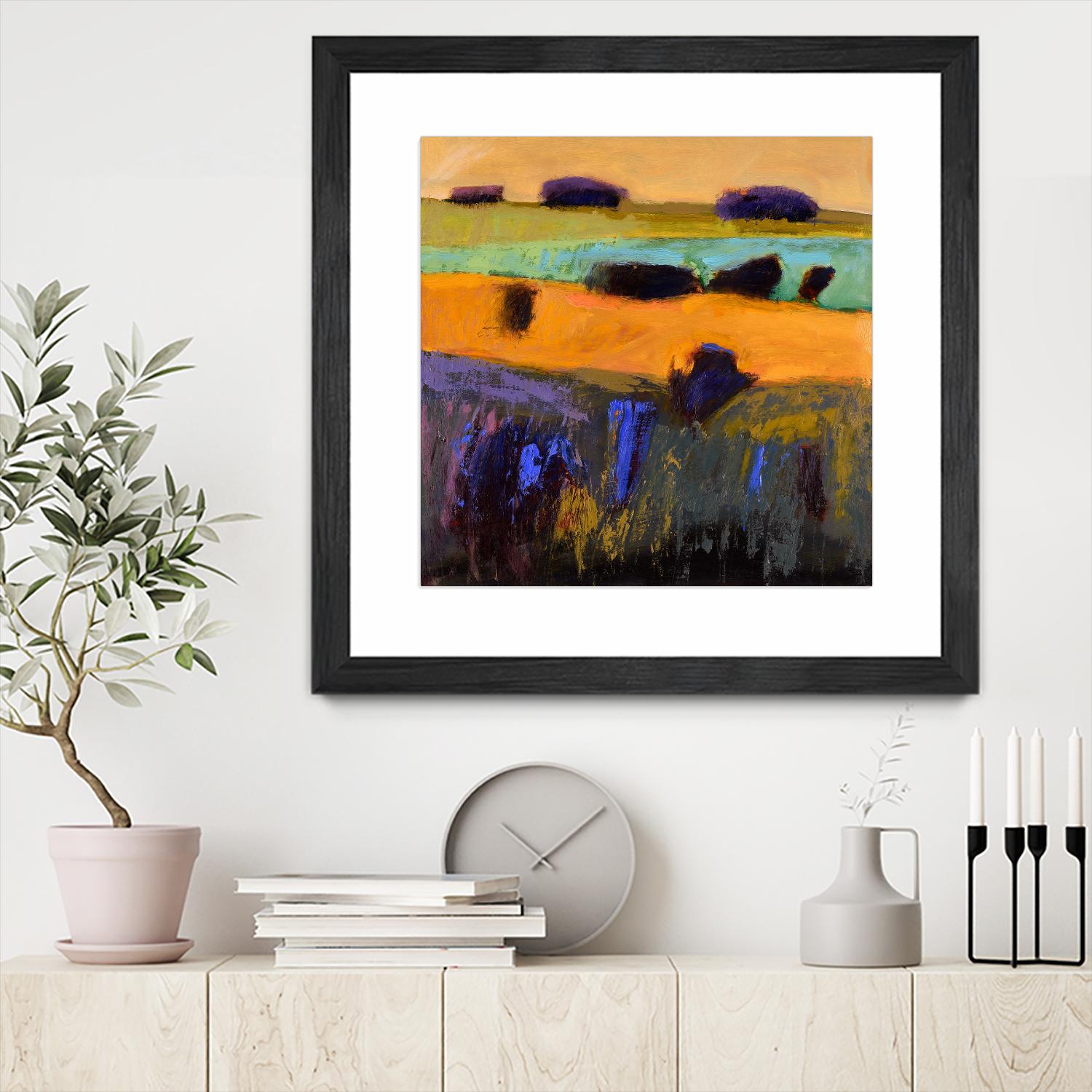 From What I Imagined by Jane Schmidt on GIANT ART - multicolor contemporary; landscapes