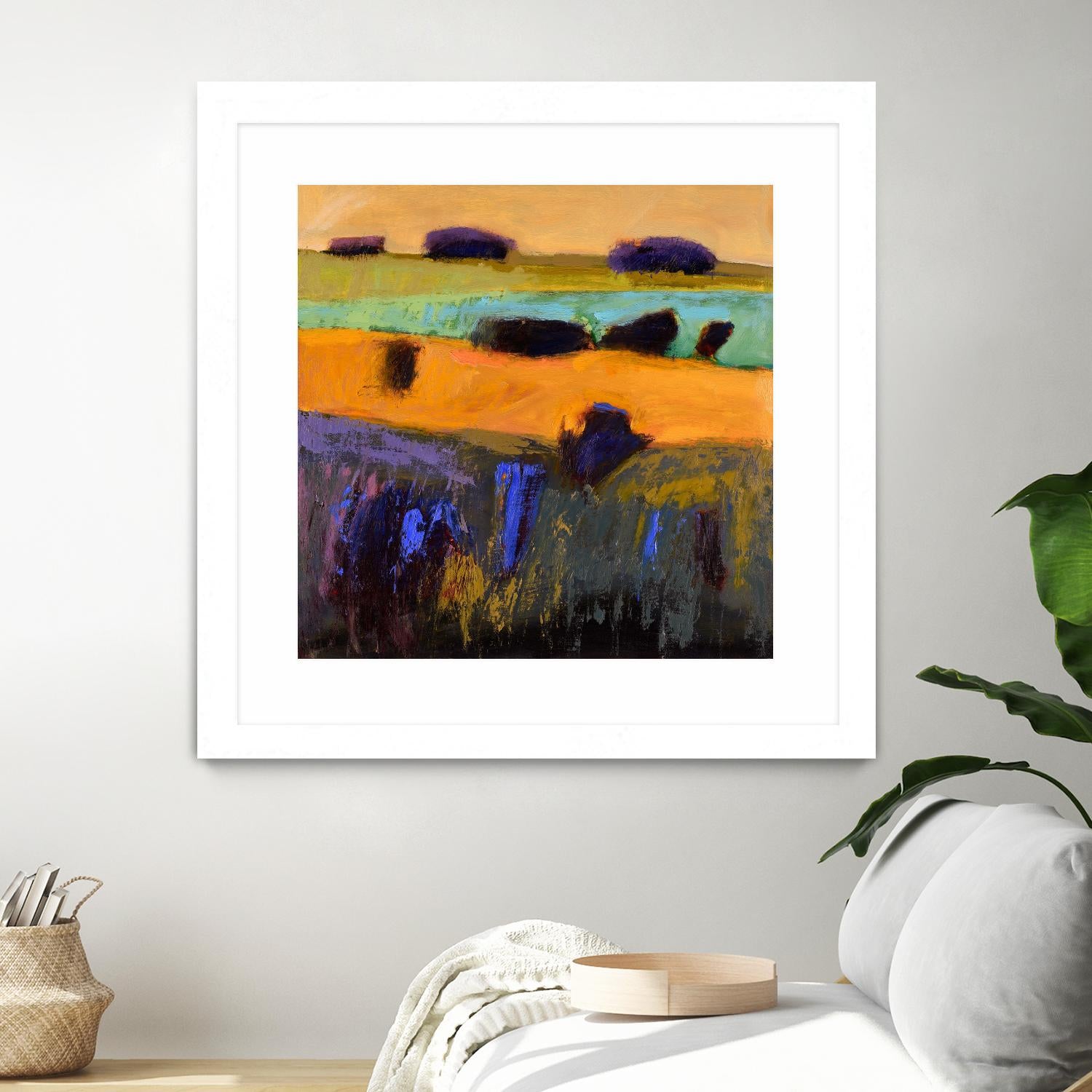 From What I Imagined by Jane Schmidt on GIANT ART - multicolor contemporary; landscapes