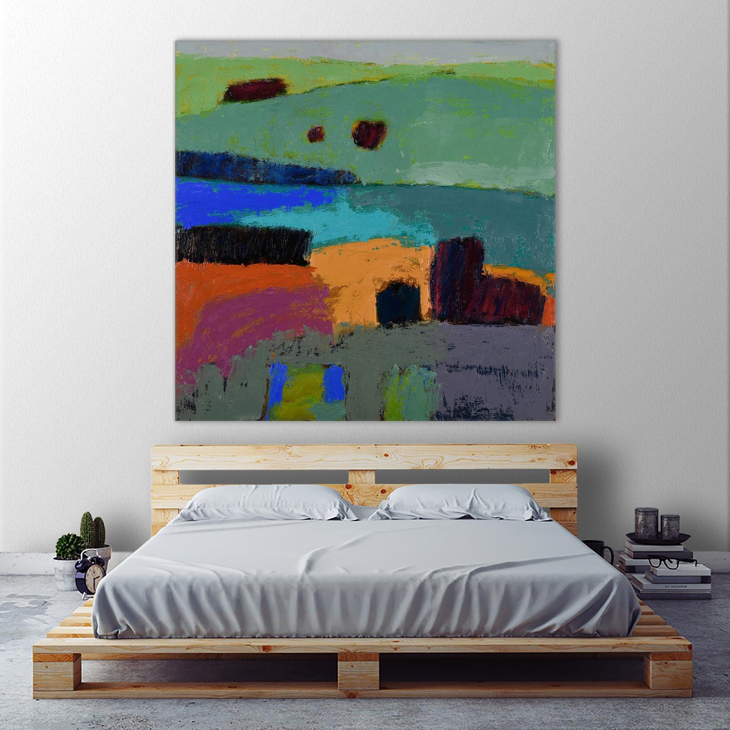 From What I Saw by Jane Schmidt on GIANT ART - multicolor contemporary; landscapes