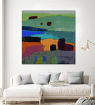 From What I Saw by Jane Schmidt on GIANT ART - multicolor contemporary; landscapes