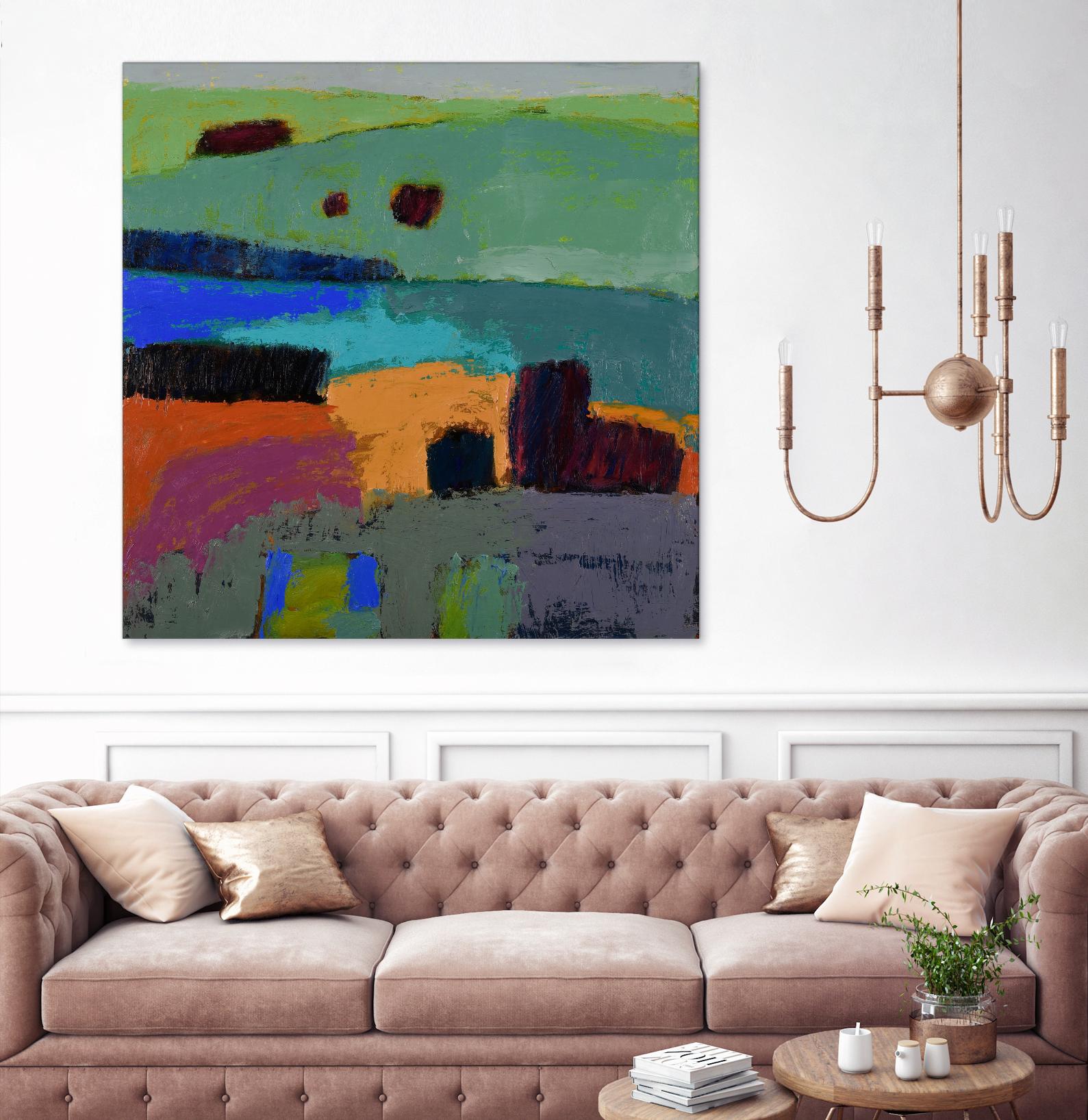From What I Saw by Jane Schmidt on GIANT ART - multicolor contemporary; landscapes