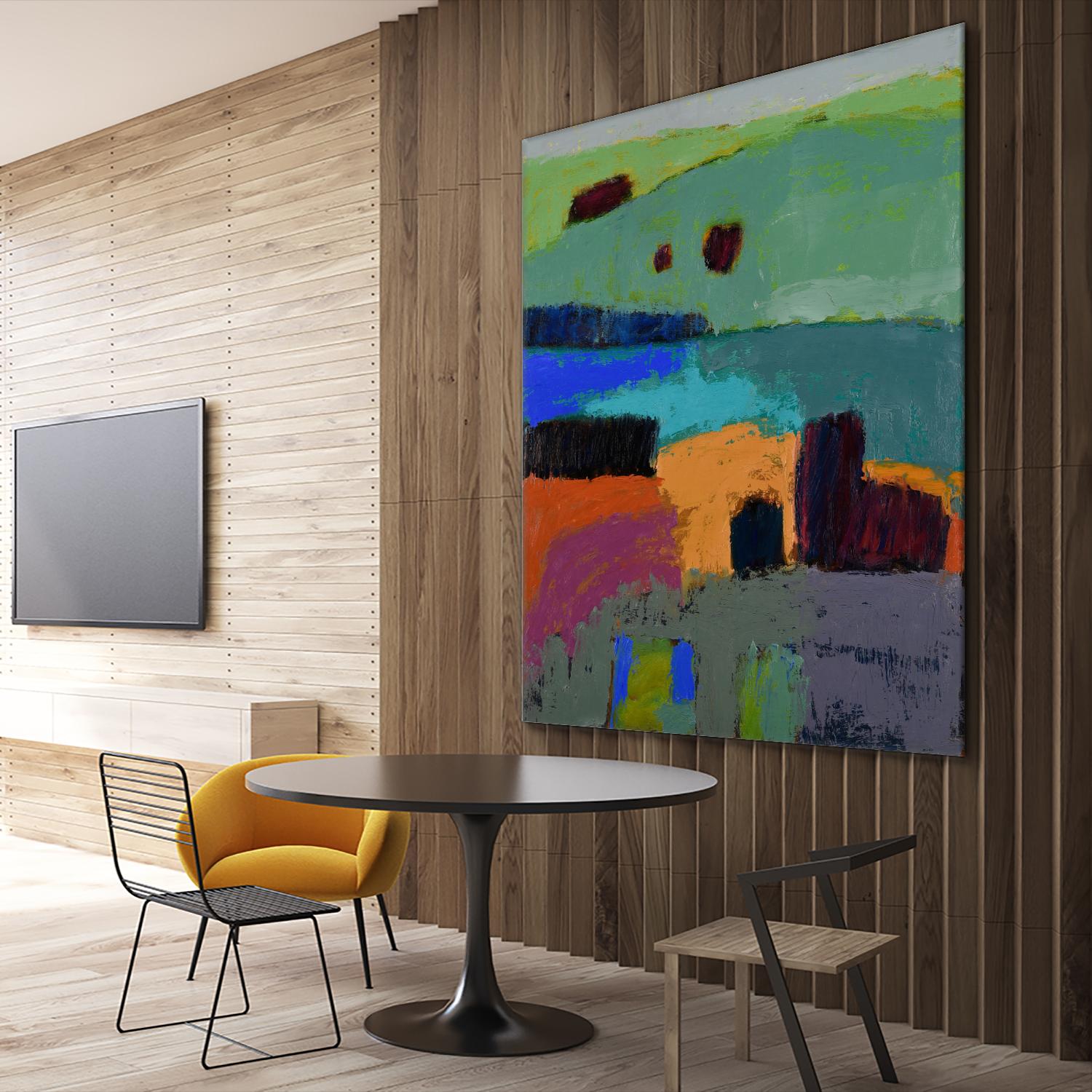 From What I Saw by Jane Schmidt on GIANT ART - multicolor contemporary; landscapes