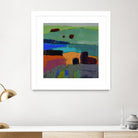 From What I Saw by Jane Schmidt on GIANT ART - multicolor contemporary; landscapes