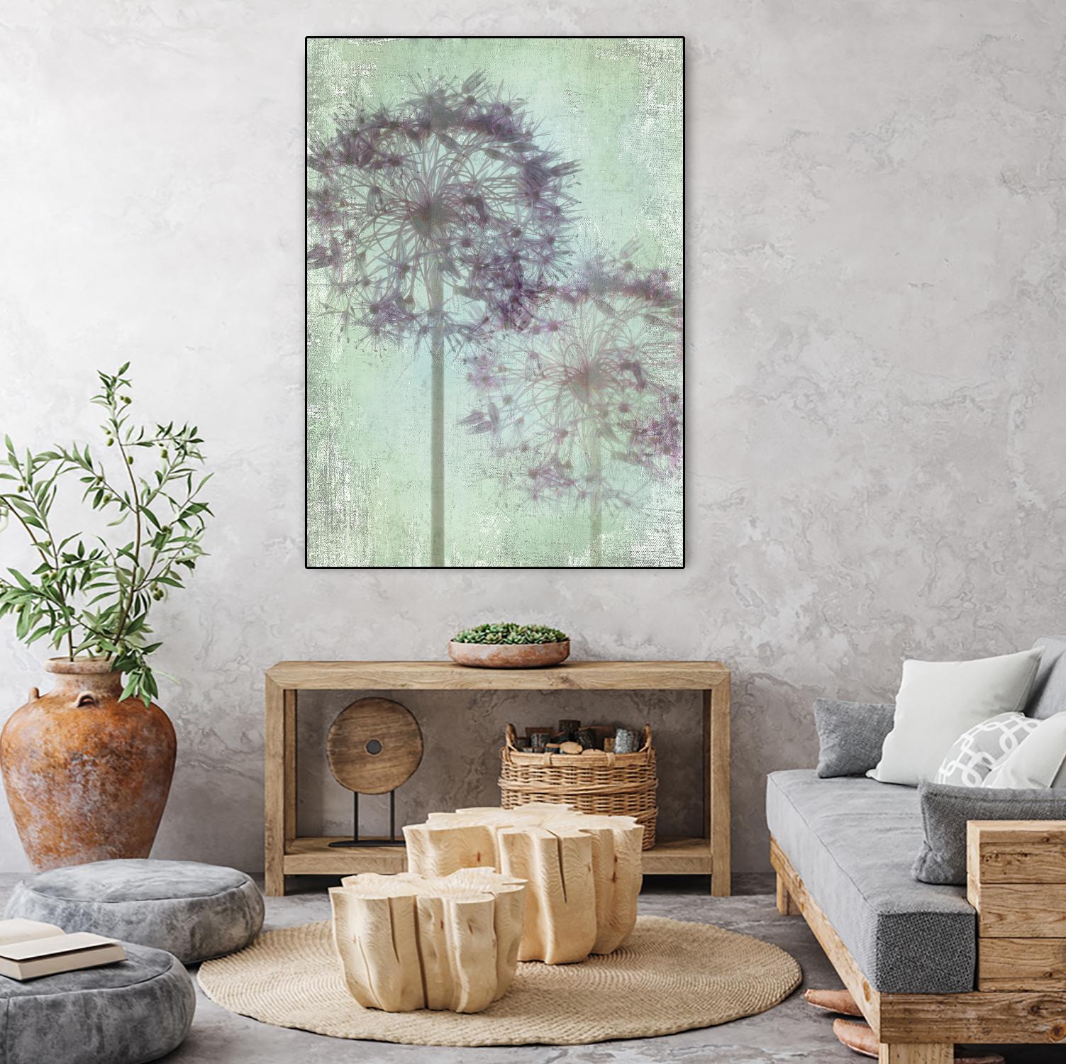 Allium Globe Master by Judy Stalus on GIANT ART - multicolor photography; floral/still life