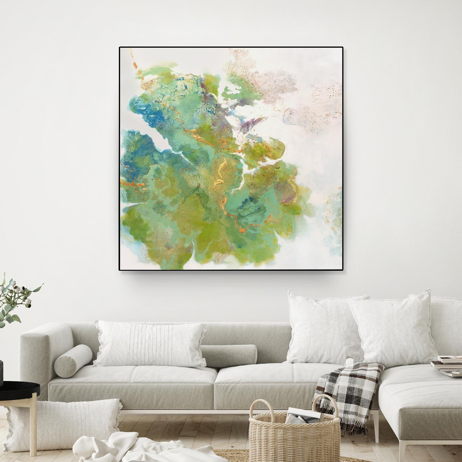 Lichen 1 by Elisa Sheehan on GIANT ART - multicolor abstracts; contemporary