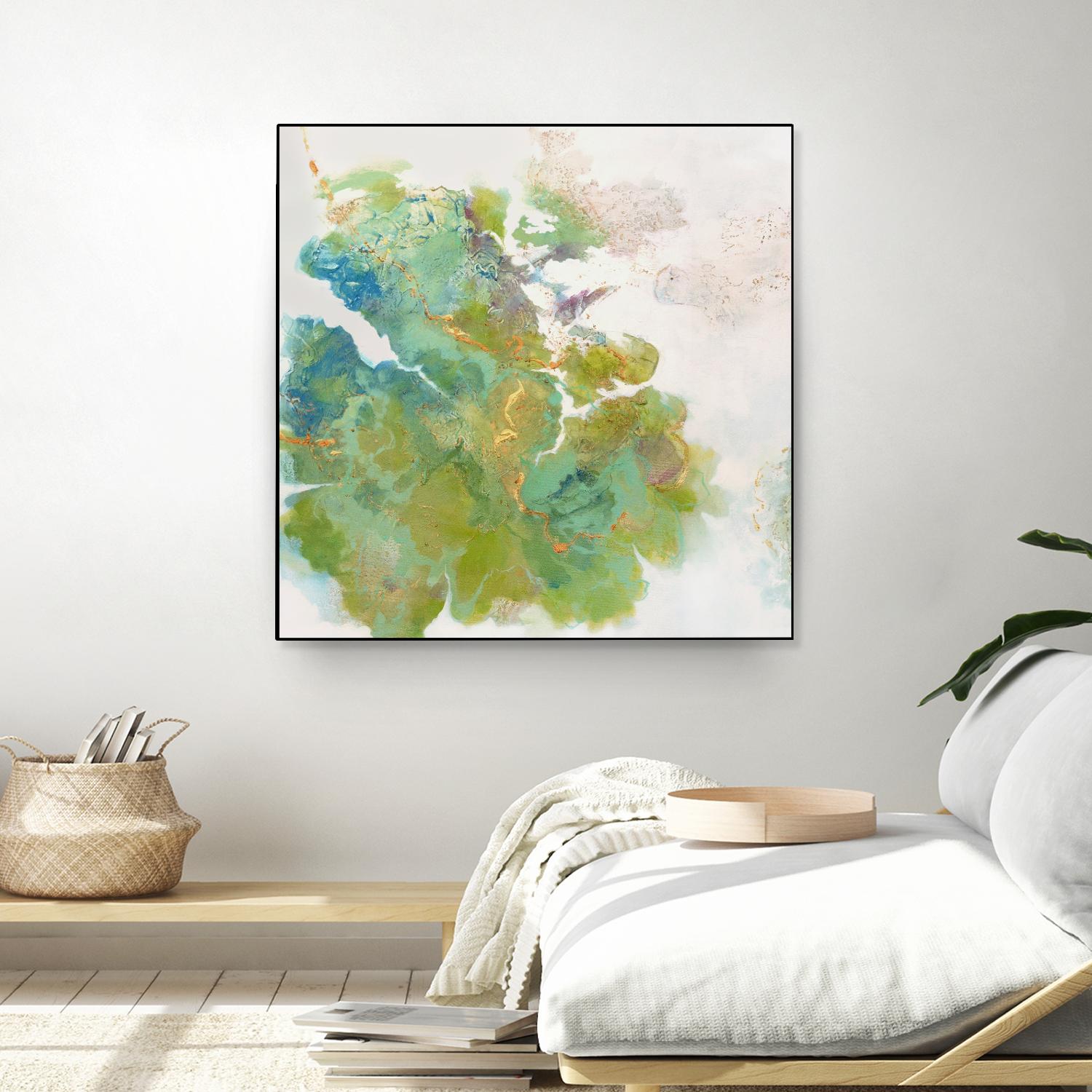 Lichen 1 by Elisa Sheehan on GIANT ART - multicolor abstracts; contemporary