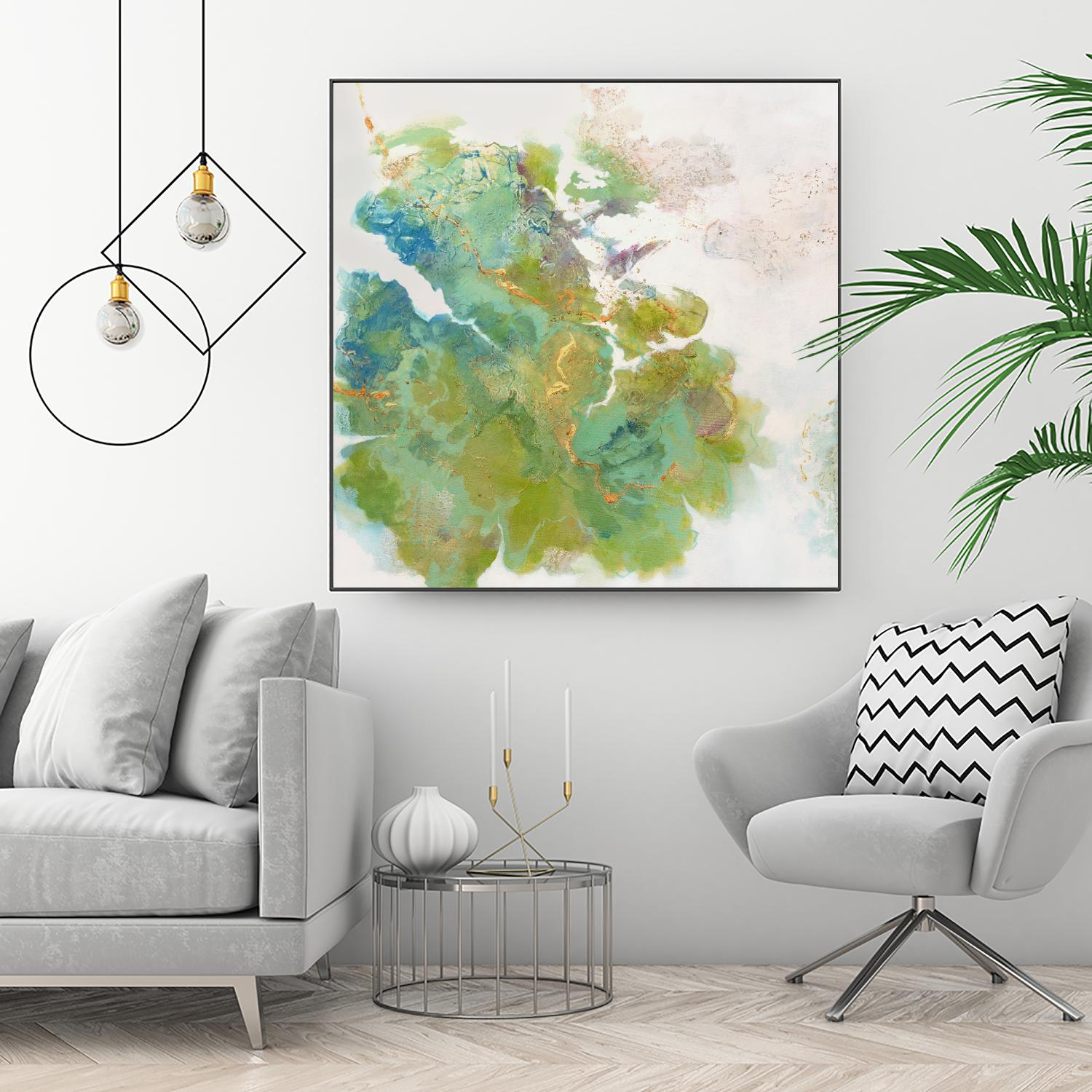 Lichen 1 by Elisa Sheehan on GIANT ART - multicolor abstracts; contemporary