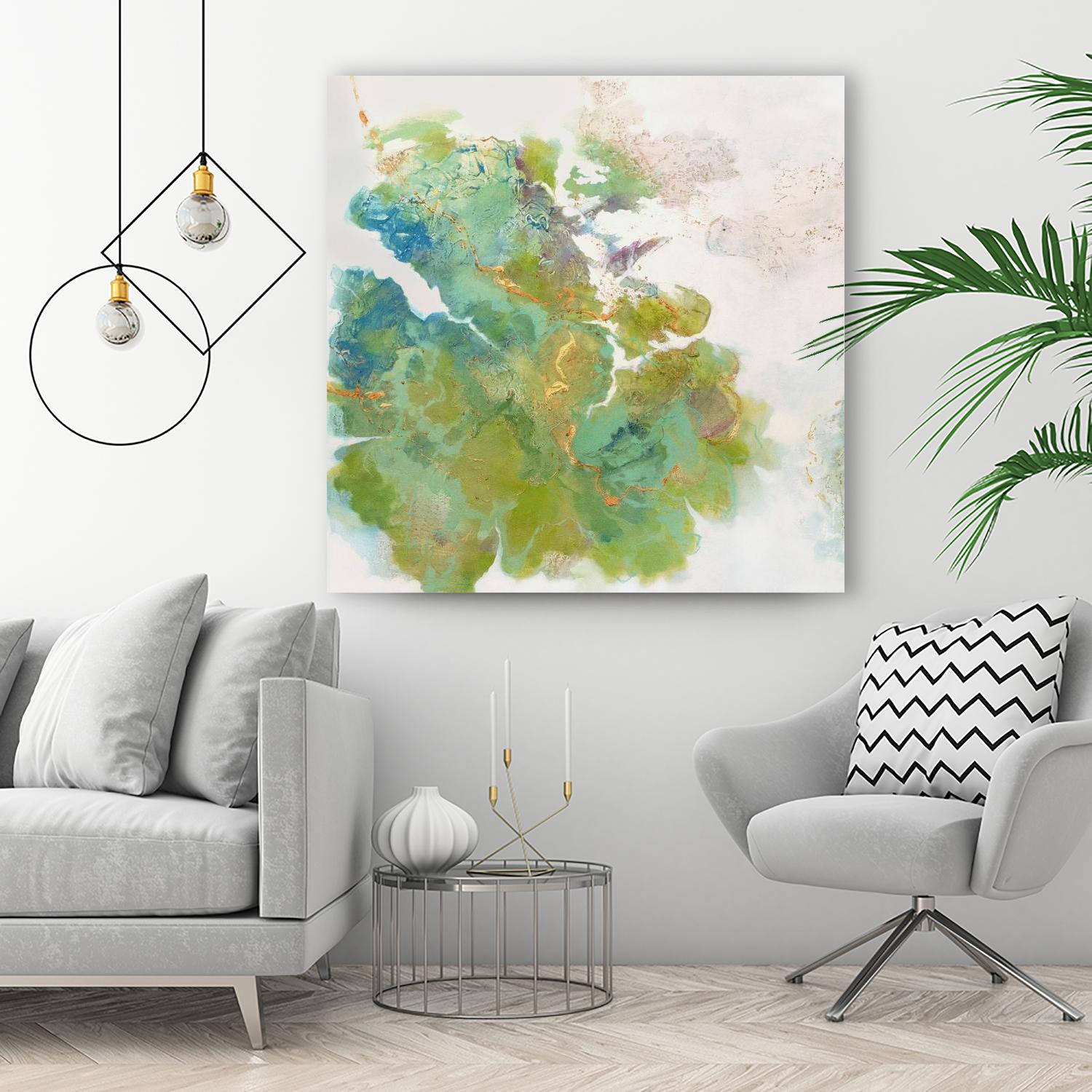 Lichen 1 by Elisa Sheehan on GIANT ART - multicolor abstracts; contemporary