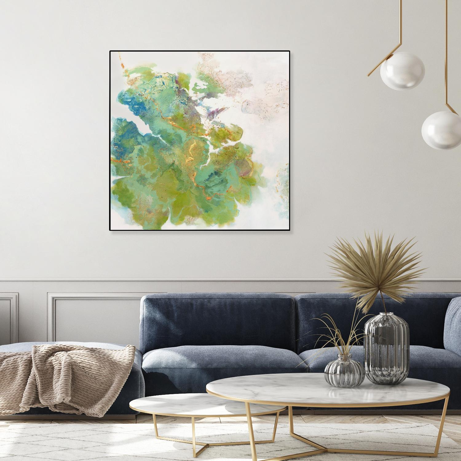 Lichen 1 by Elisa Sheehan on GIANT ART - multicolor abstracts; contemporary