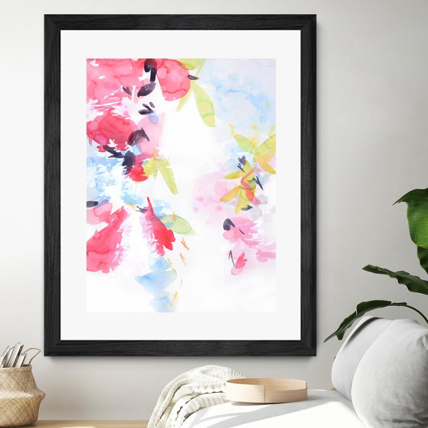 Spring Blossoms 1 by Elisa Sheehan on GIANT ART - multicolor abstracts; contemporary