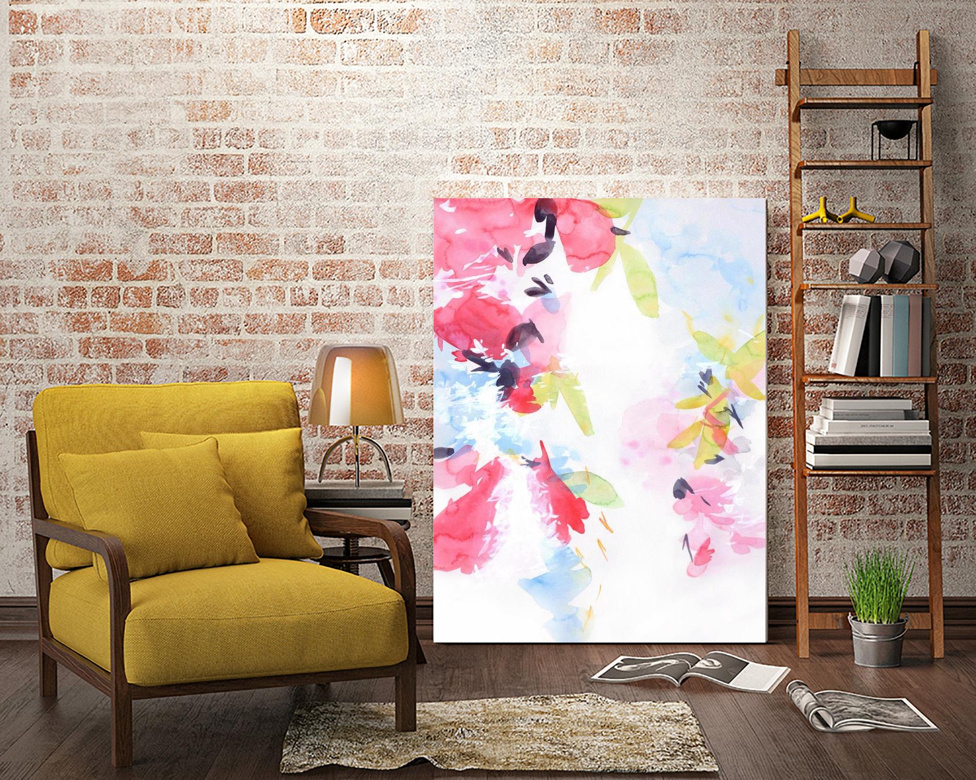 Spring Blossoms 1 by Elisa Sheehan on GIANT ART - multicolor abstracts; contemporary