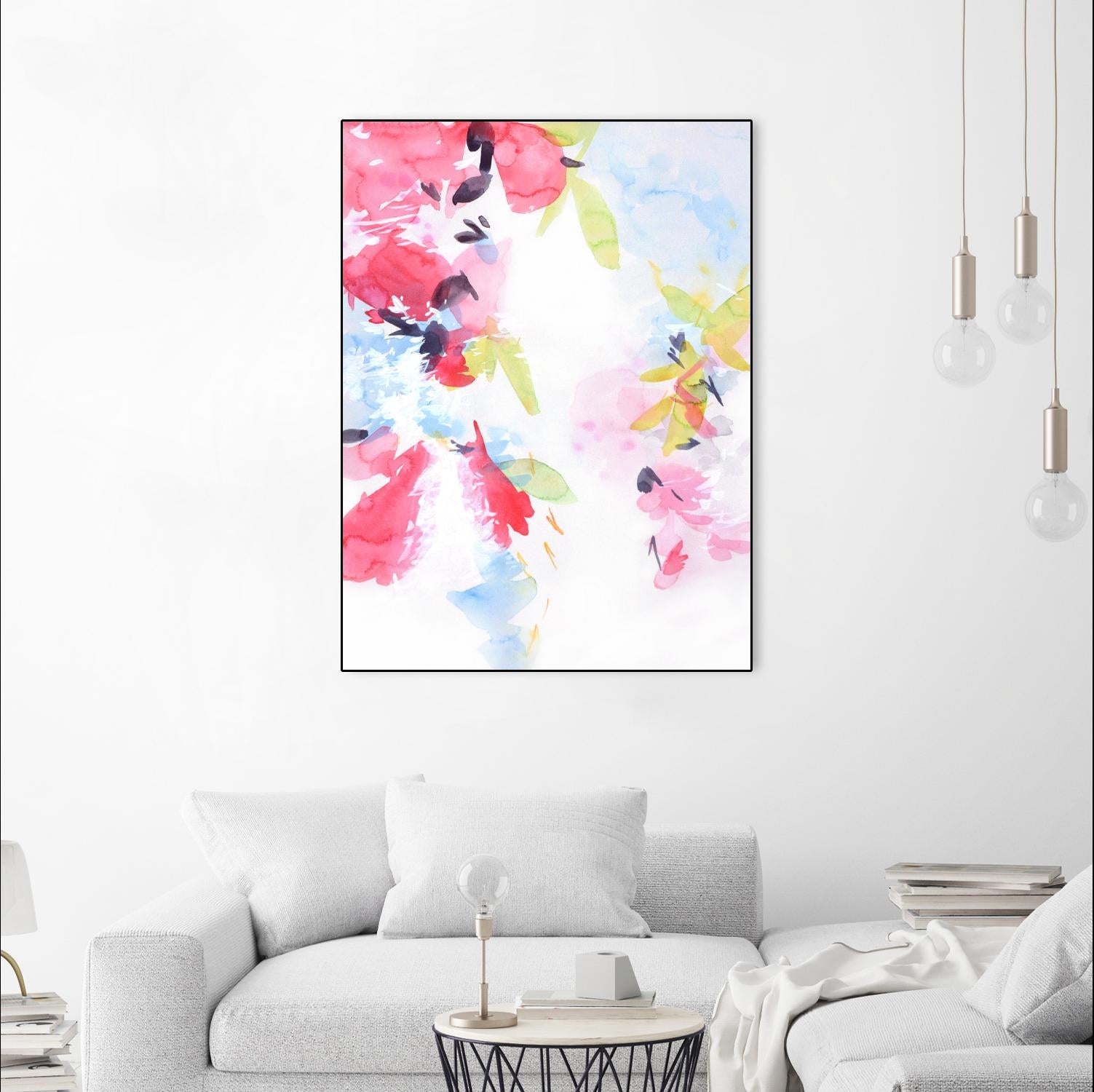 Spring Blossoms 1 by Elisa Sheehan on GIANT ART - multicolor abstracts; contemporary