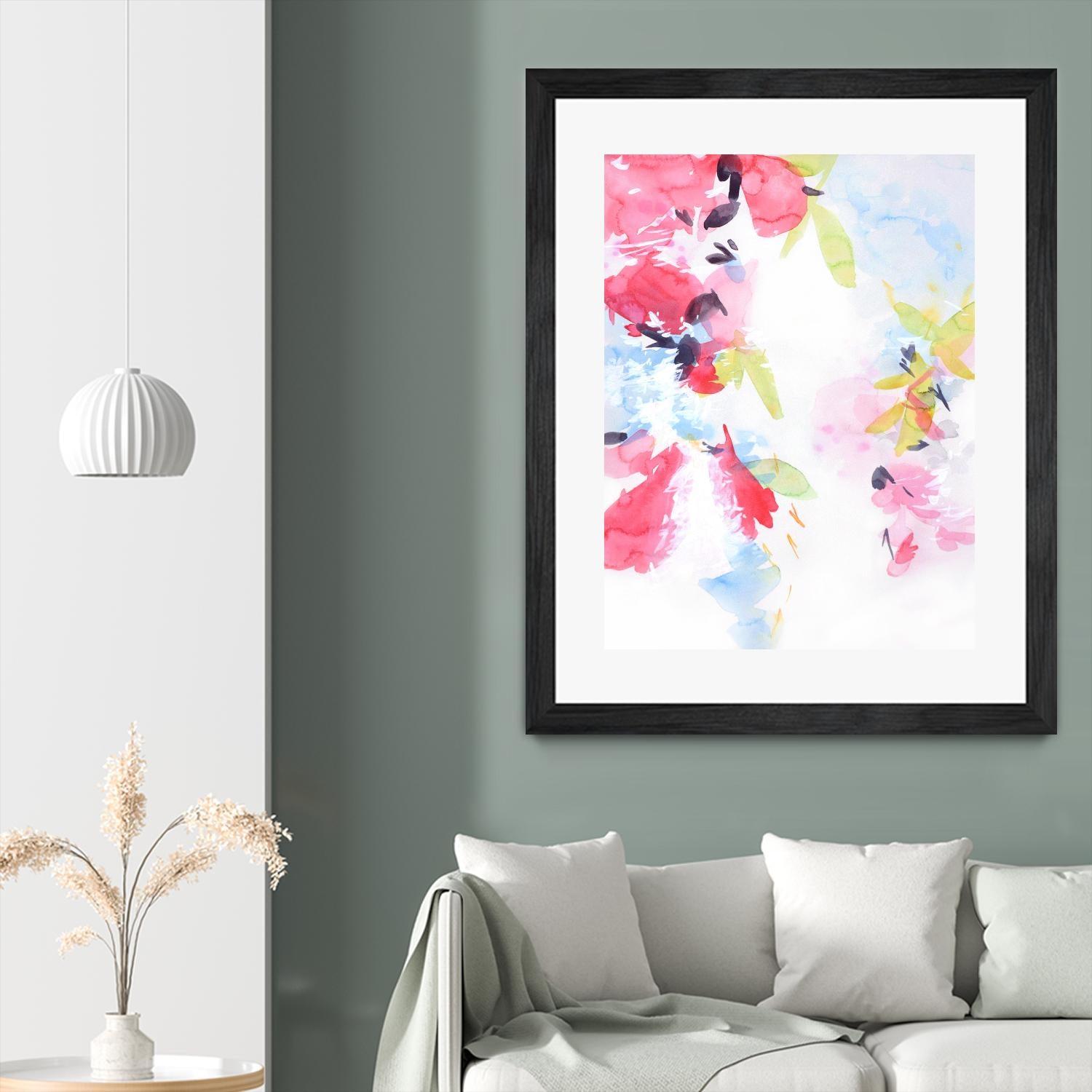 Spring Blossoms 1 by Elisa Sheehan on GIANT ART - multicolor abstracts; contemporary