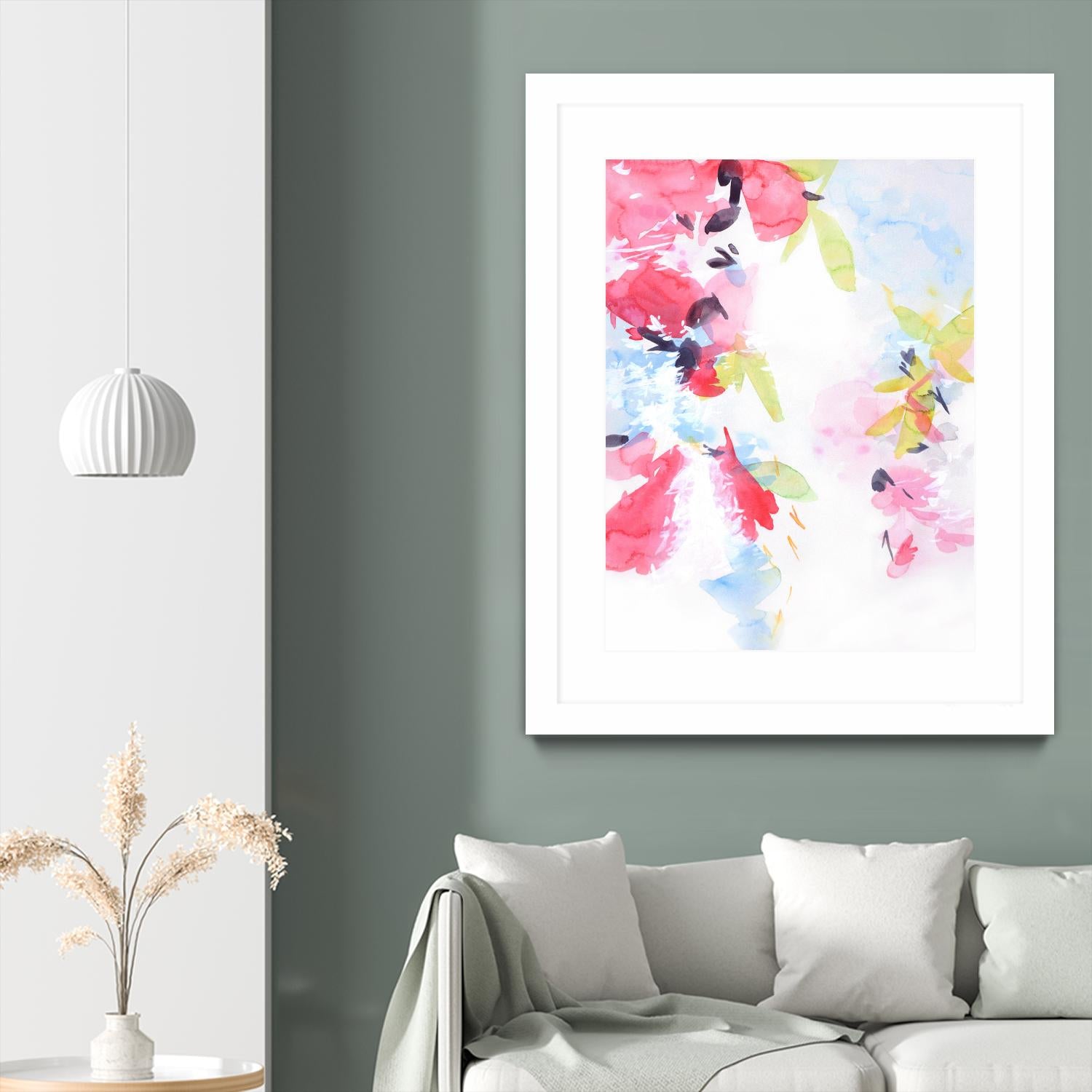 Spring Blossoms 1 by Elisa Sheehan on GIANT ART - multicolor abstracts; contemporary