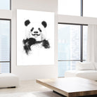 Funny Panda by Balazs Solti on GIANT ART - multicolor urban/pop surrealism