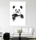 Funny Panda by Balazs Solti on GIANT ART - multicolor urban/pop surrealism