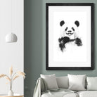 Funny Panda by Balazs Solti on GIANT ART - multicolor urban/pop surrealism