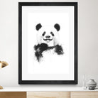 Funny Panda by Balazs Solti on GIANT ART - multicolor urban/pop surrealism