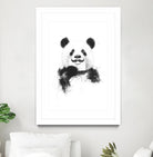 Funny Panda by Balazs Solti on GIANT ART - multicolor urban/pop surrealism