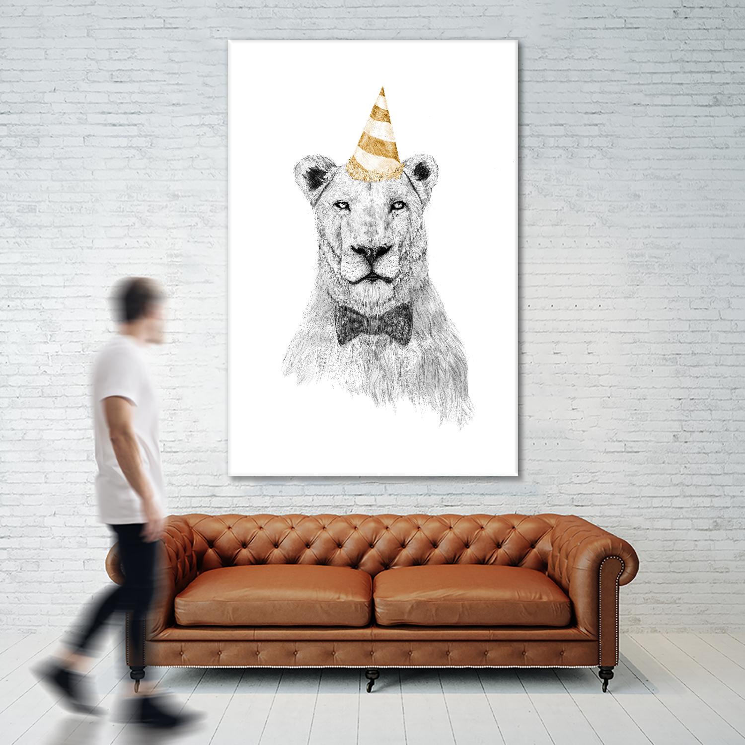 Get The Party Started by Balazs Solti on GIANT ART - multicolor urban/pop surrealism