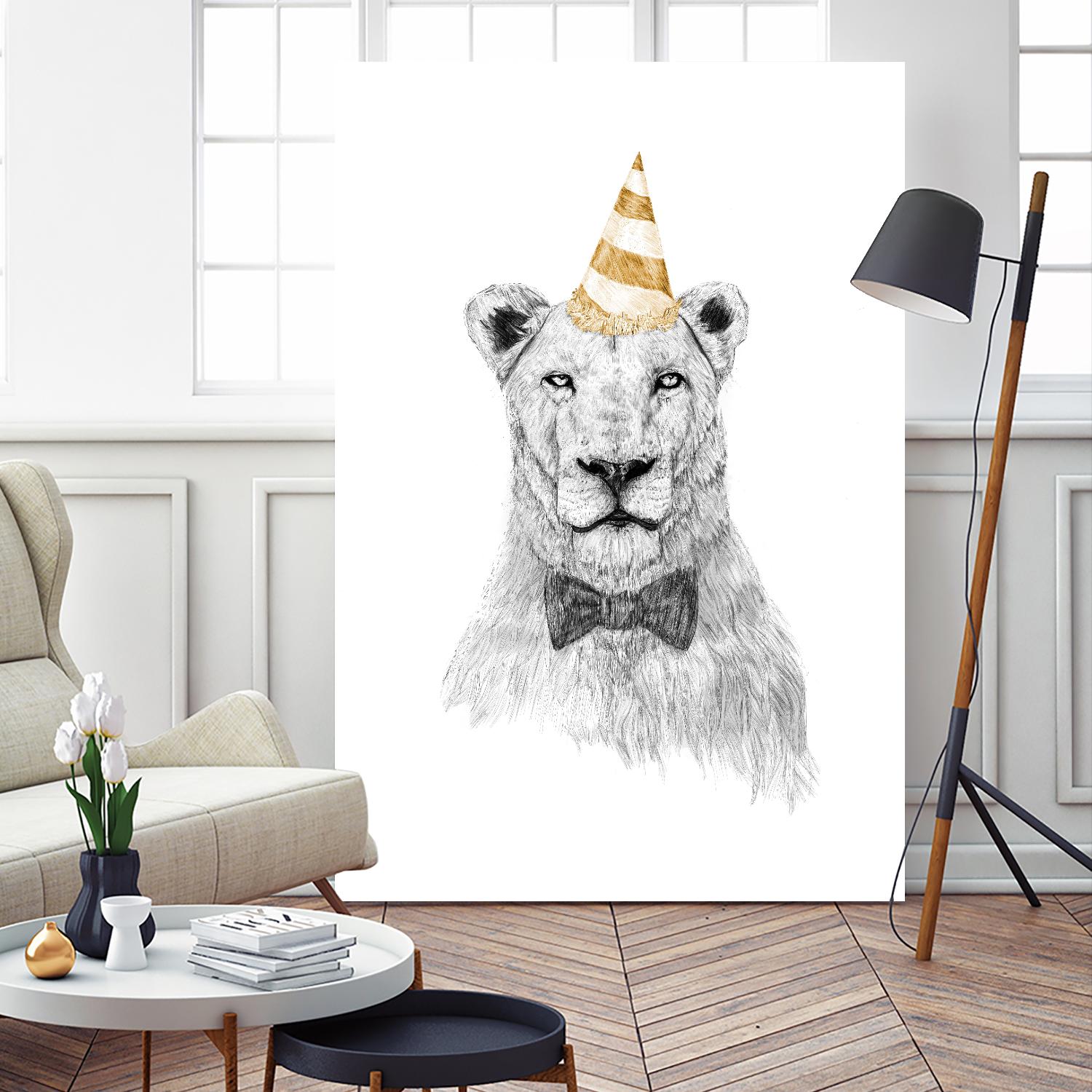 Get The Party Started by Balazs Solti on GIANT ART - multicolor urban/pop surrealism