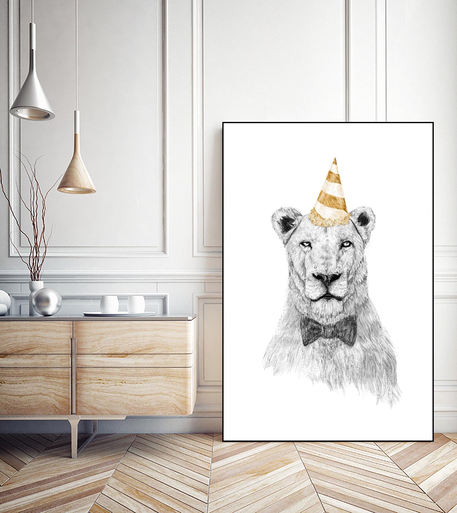 Get The Party Started by Balazs Solti on GIANT ART - multicolor urban/pop surrealism