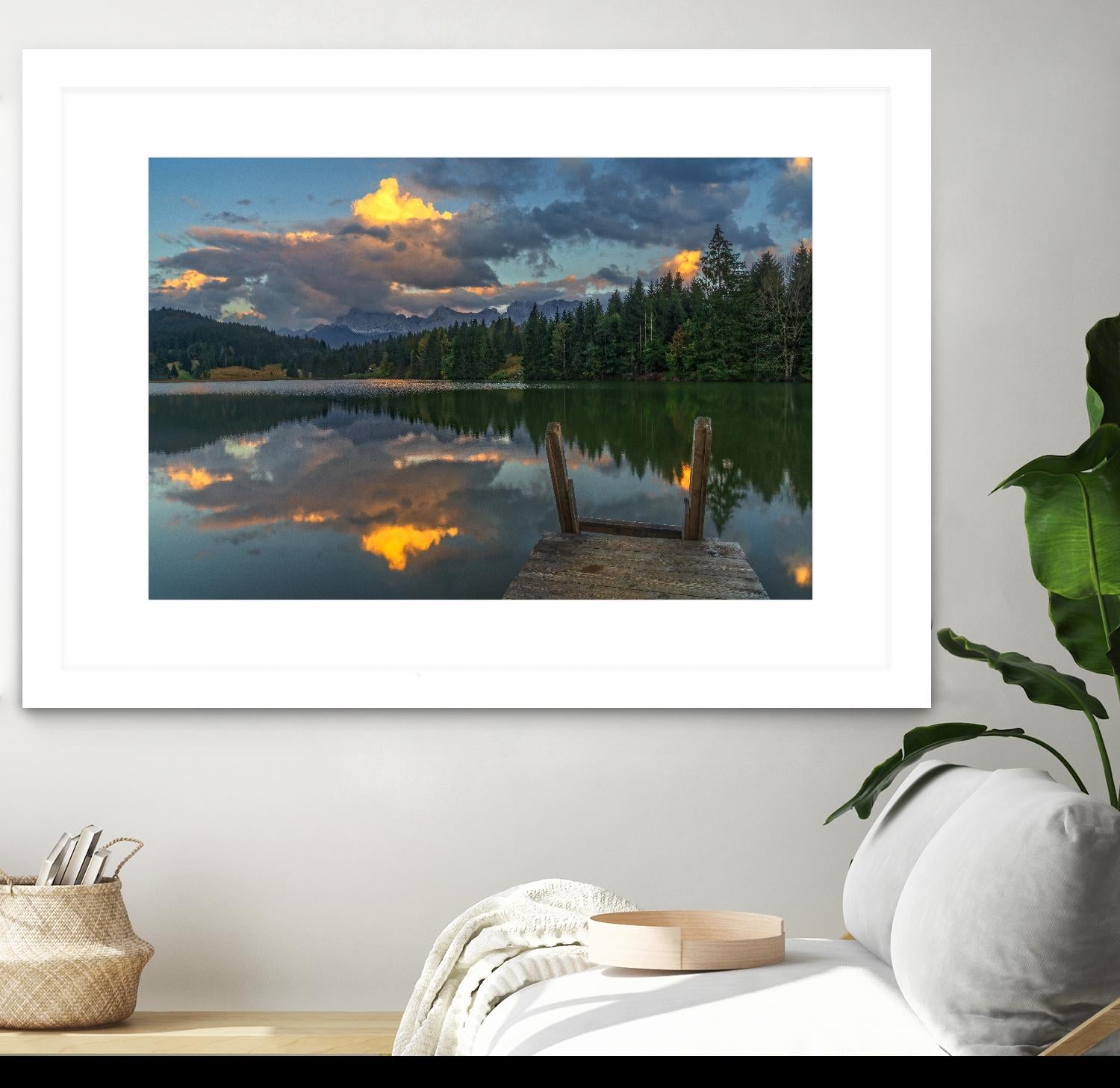 Late Swim by Anne Schneidersmann on GIANT ART - multicolor photography; landscapes