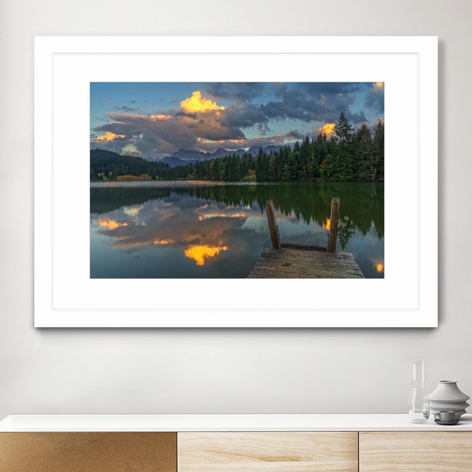 Late Swim by Anne Schneidersmann on GIANT ART - multicolor photography; landscapes