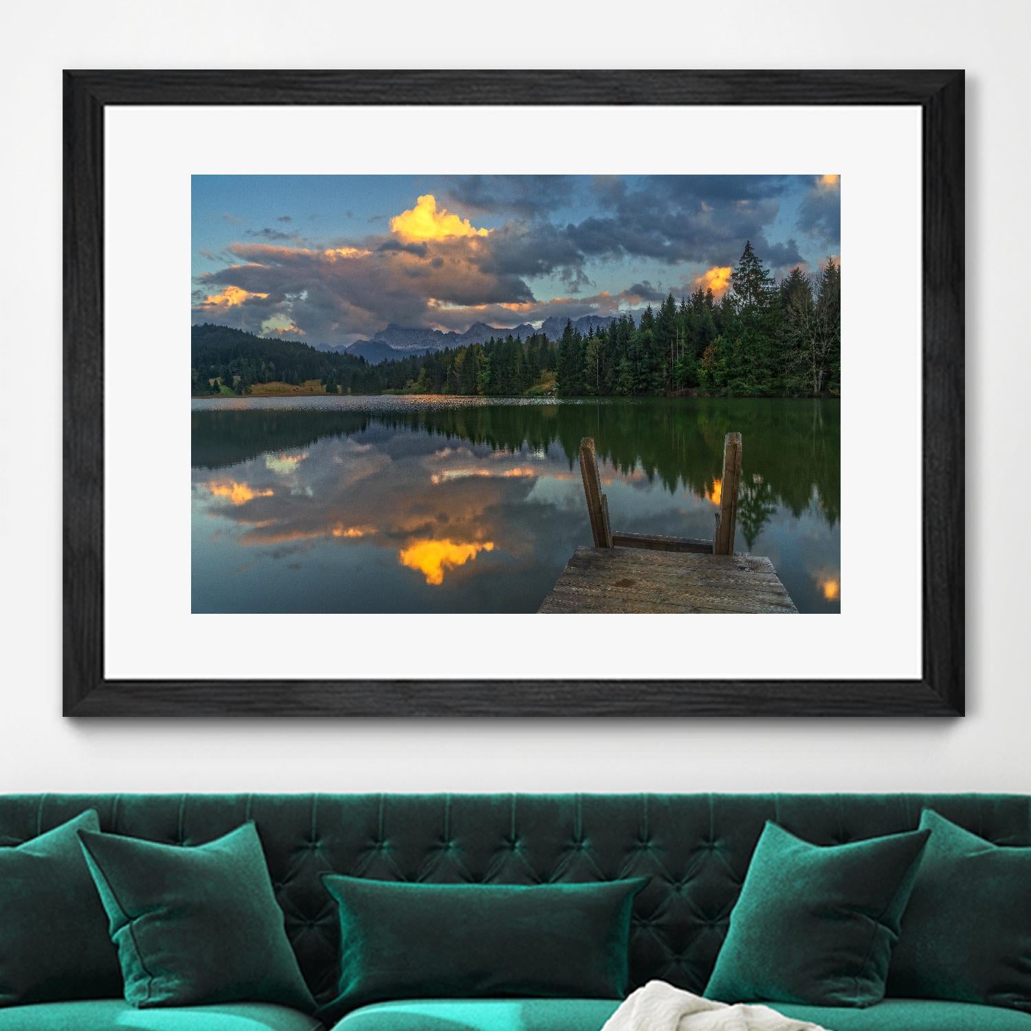 Late Swim by Anne Schneidersmann on GIANT ART - multicolor photography; landscapes