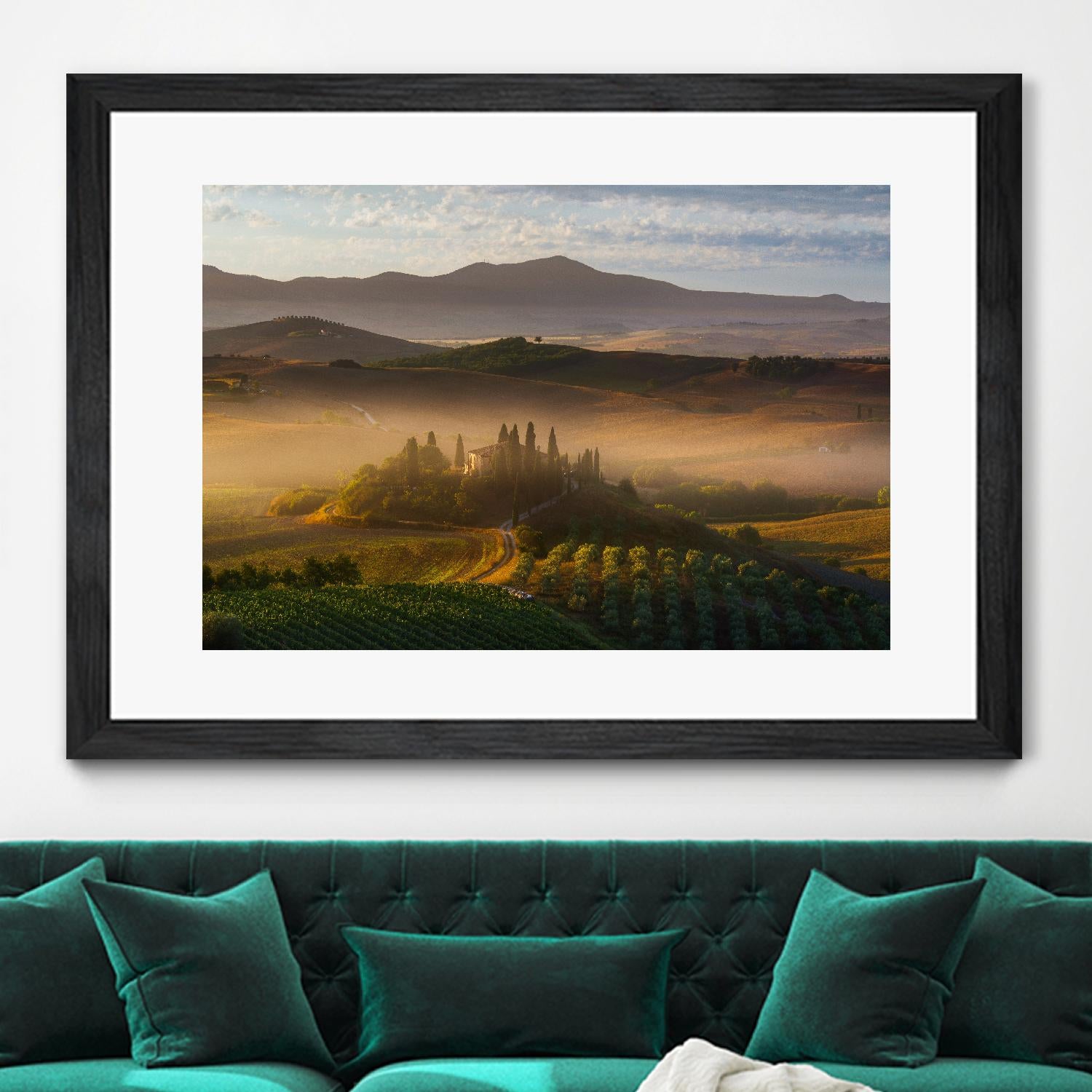 Il Belvedere by Anne Schneidersmann on GIANT ART - multicolor photography; landscapes