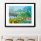 Southern Charm II by Jane Schmidt on GIANT ART - multicolor landscapes; contemporary