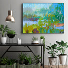 Southern Charm II by Jane Schmidt on GIANT ART - multicolor landscapes; contemporary
