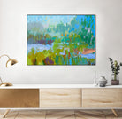 Southern Charm II by Jane Schmidt on GIANT ART - multicolor landscapes; contemporary