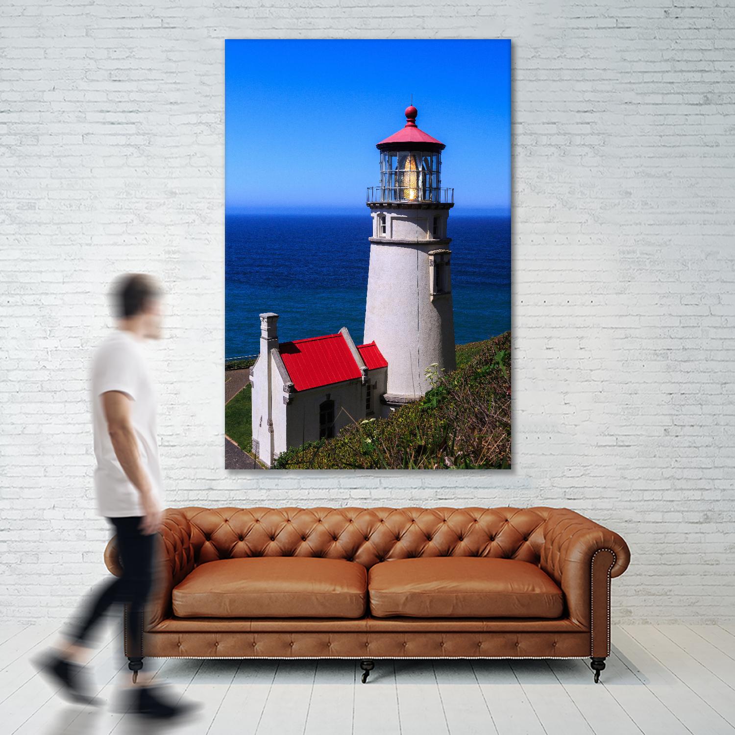 Heceta Head Lighthouse by Shawn/Corinne Severn on GIANT ART - multicolor photography; coastal