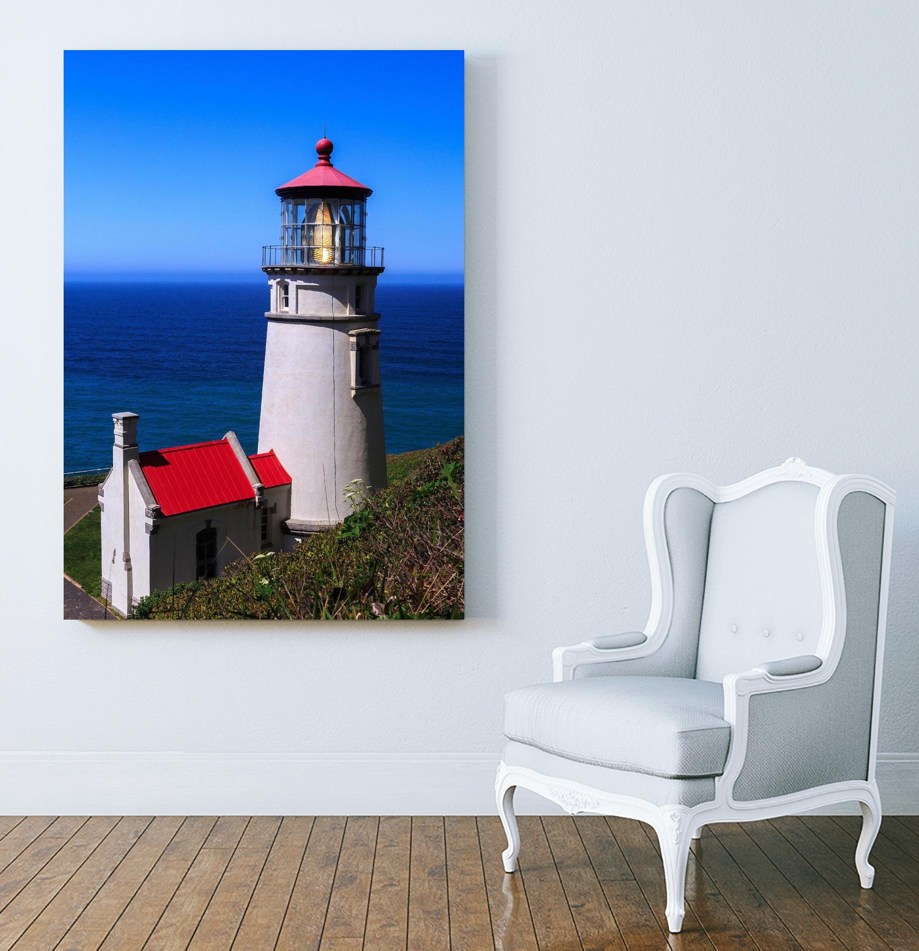 Heceta Head Lighthouse by Shawn/Corinne Severn on GIANT ART - multicolor photography; coastal