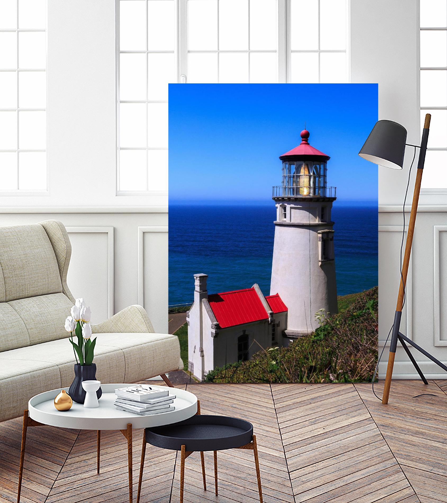 Heceta Head Lighthouse by Shawn/Corinne Severn on GIANT ART - multicolor photography; coastal