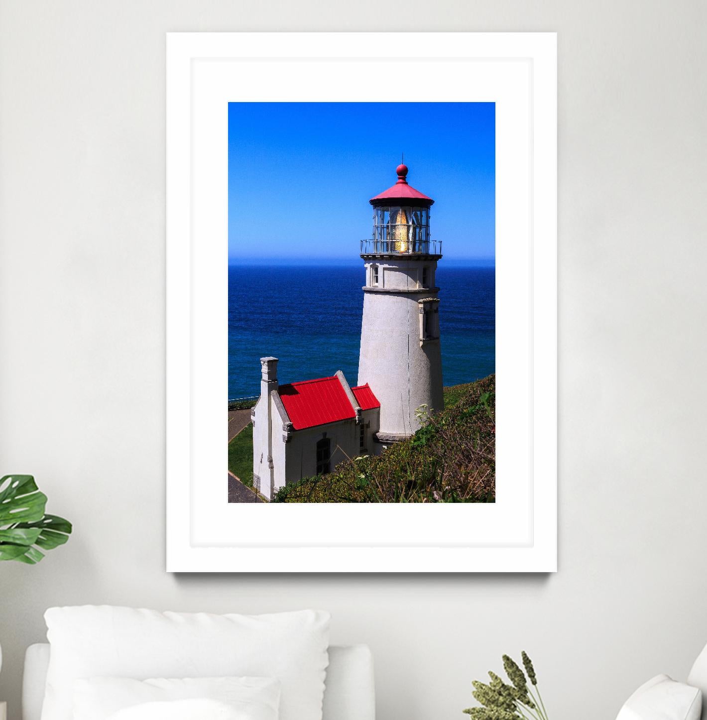Heceta Head Lighthouse by Shawn/Corinne Severn on GIANT ART - multicolor photography; coastal