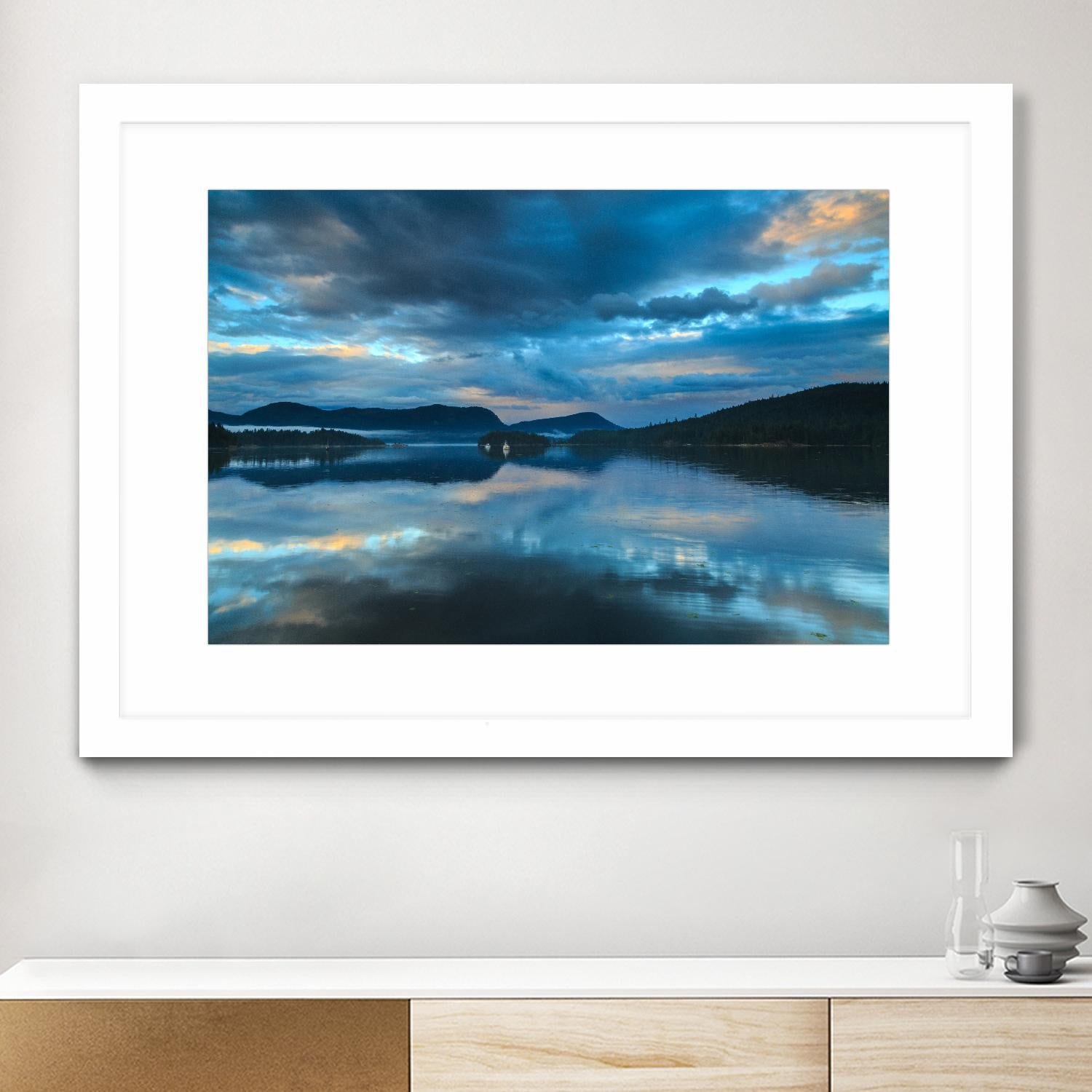 Waiatt Bay Evening by Shawn/Corinne Severn on GIANT ART - multicolor landscapes; photography; coastal
