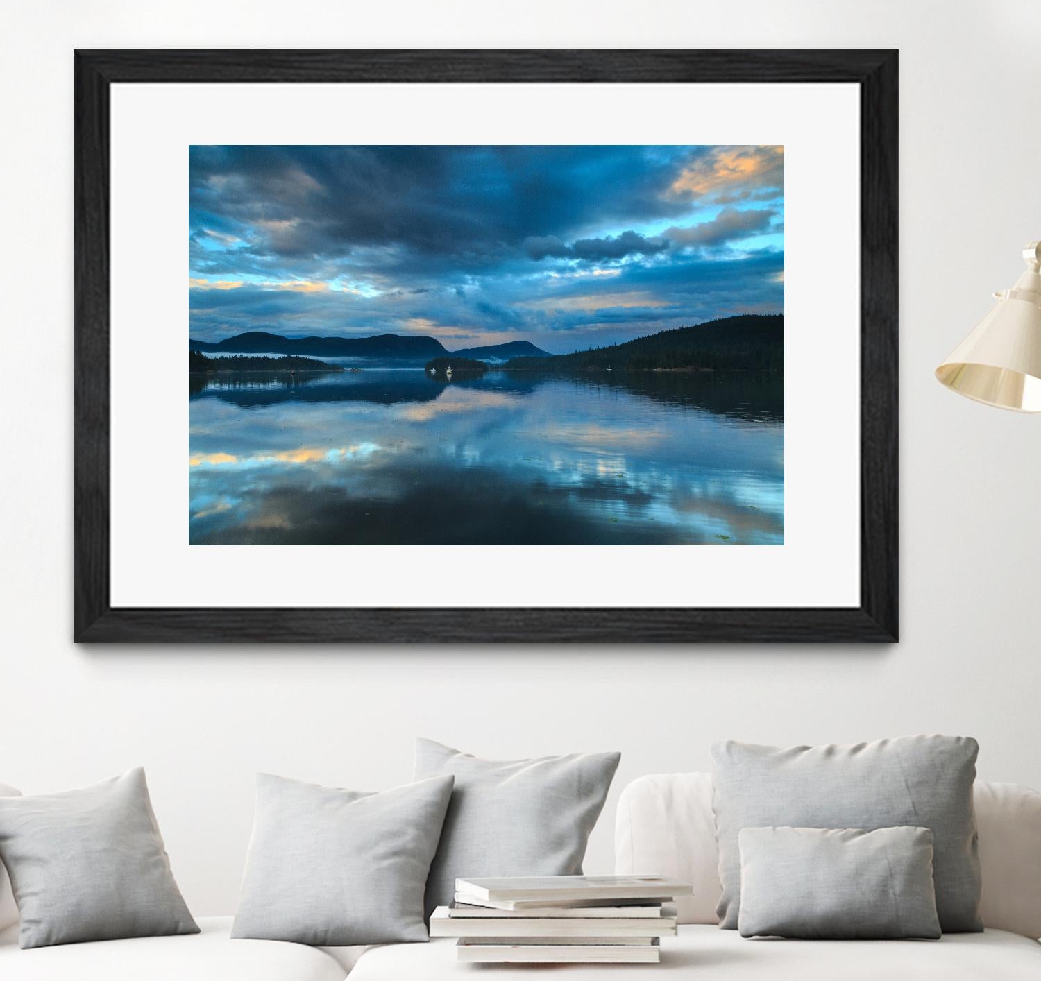 Waiatt Bay Evening by Shawn/Corinne Severn on GIANT ART - multicolor landscapes; photography; coastal