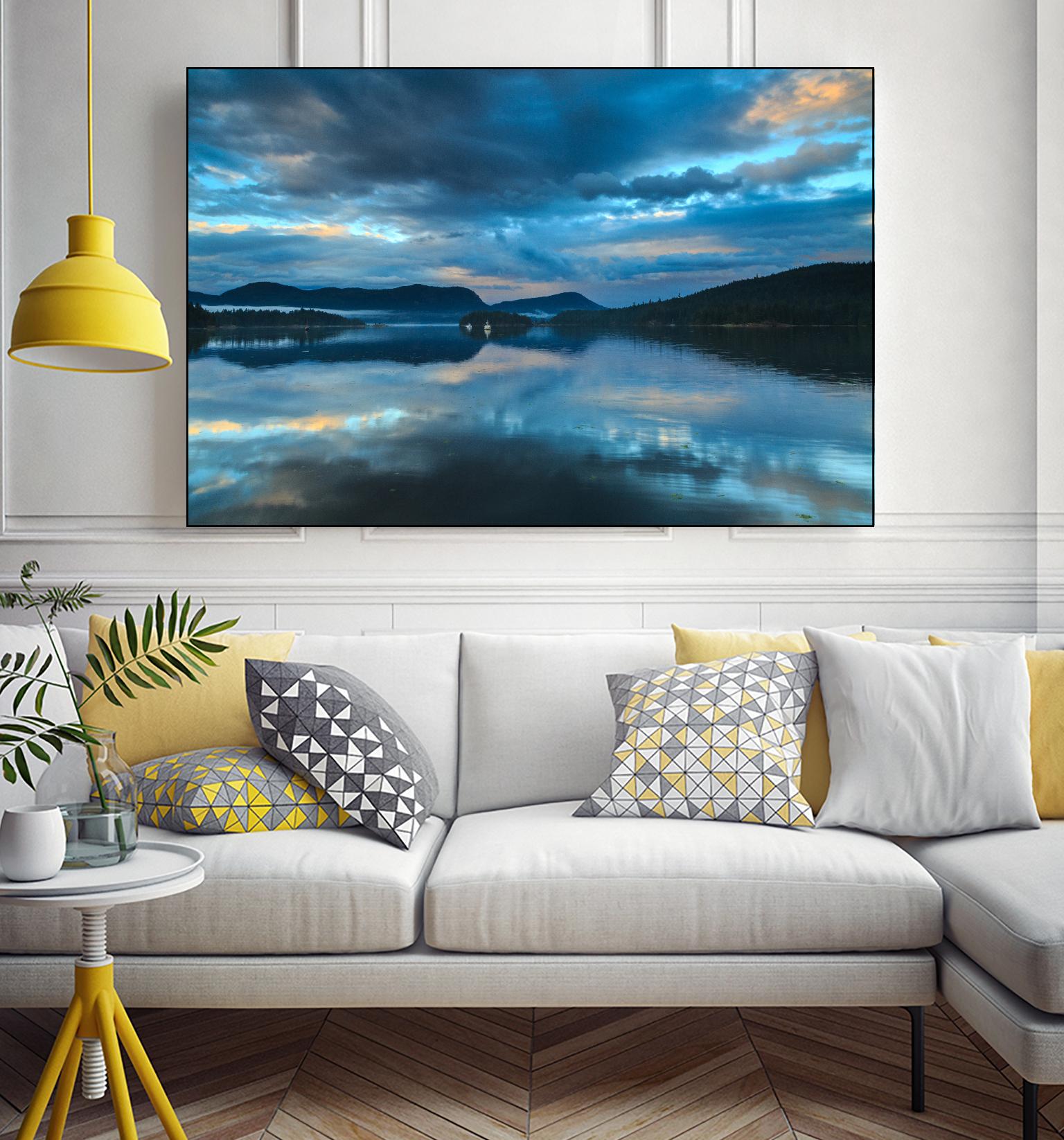 Waiatt Bay Evening by Shawn/Corinne Severn on GIANT ART - multicolor landscapes; photography; coastal