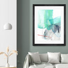 Beach Study 1 by Elisa Sheehan on GIANT ART - multicolor abstracts; contemporary