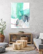 Beach Study 1 by Elisa Sheehan on GIANT ART - multicolor abstracts; contemporary