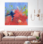 Bonfire by Elisa Sheehan on GIANT ART - multicolor abstracts; contemporary