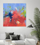 Bonfire by Elisa Sheehan on GIANT ART - multicolor abstracts; contemporary