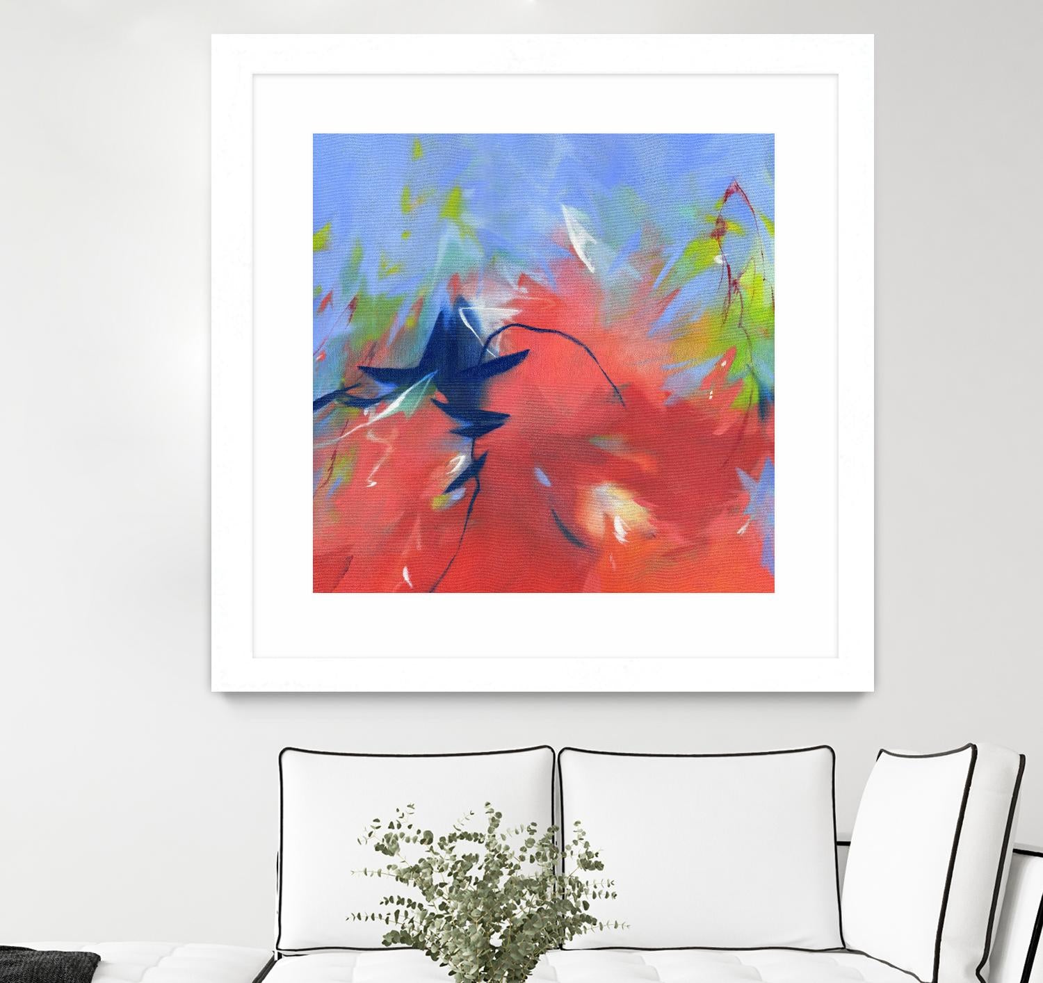 Bonfire by Elisa Sheehan on GIANT ART - multicolor abstracts; contemporary